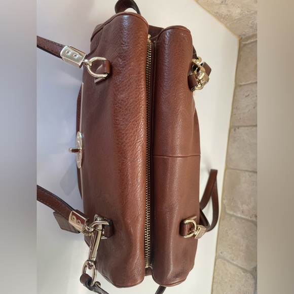 Coach Brown Leather  Handbag - Picture 7 of 8